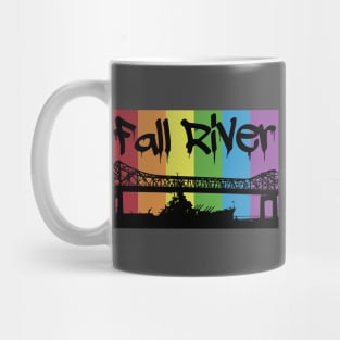 Colorful Fall River Mug